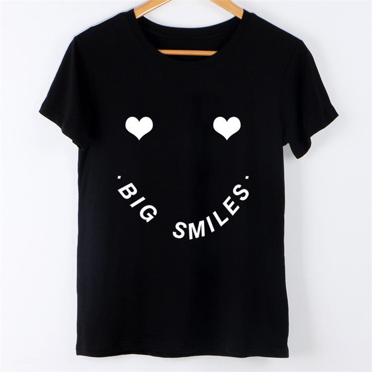 Harajuku 2016 T Shirt Women Tops Punk cute but psycho Letter Print Tee Shirt Femme T-shirt Casual tshirt O-neck rock Tumblr XL