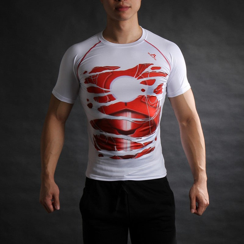 batman T Shirt Captain America Civil War Tee 3D Printed T-shirts Men Marvel Avengers 3 Short Sleeve Fitness  Clothing Male