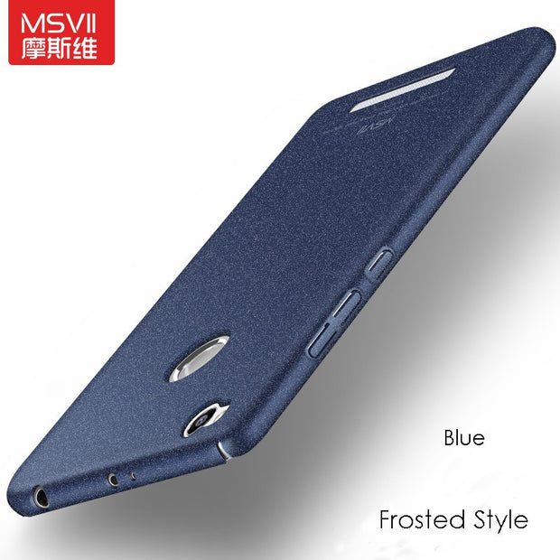 MSVII Coque For Xiaomi Redmi 3 Pro Case Hard Frosted PC Back Cover 360 Full Protection Housing For Xiaomi Redmi 3s 10 Styles