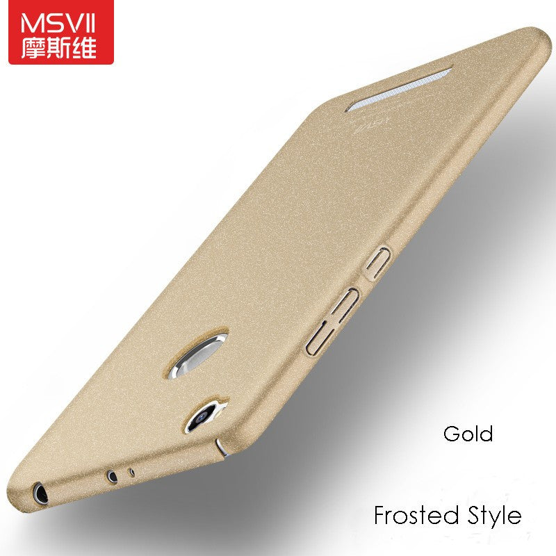 MSVII Coque For Xiaomi Redmi 3 Pro Case Hard Frosted PC Back Cover 360 Full Protection Housing For Xiaomi Redmi 3s 10 Styles
