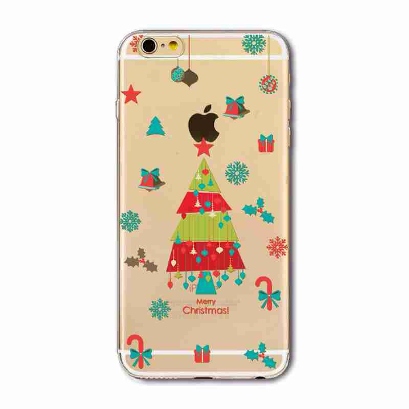 New Christmas Panda Pineapple Girl Case for iphone 6 6s Plus 6Plus 5 5s SE soft silicone Protector Cover fundas bag capa Cases
