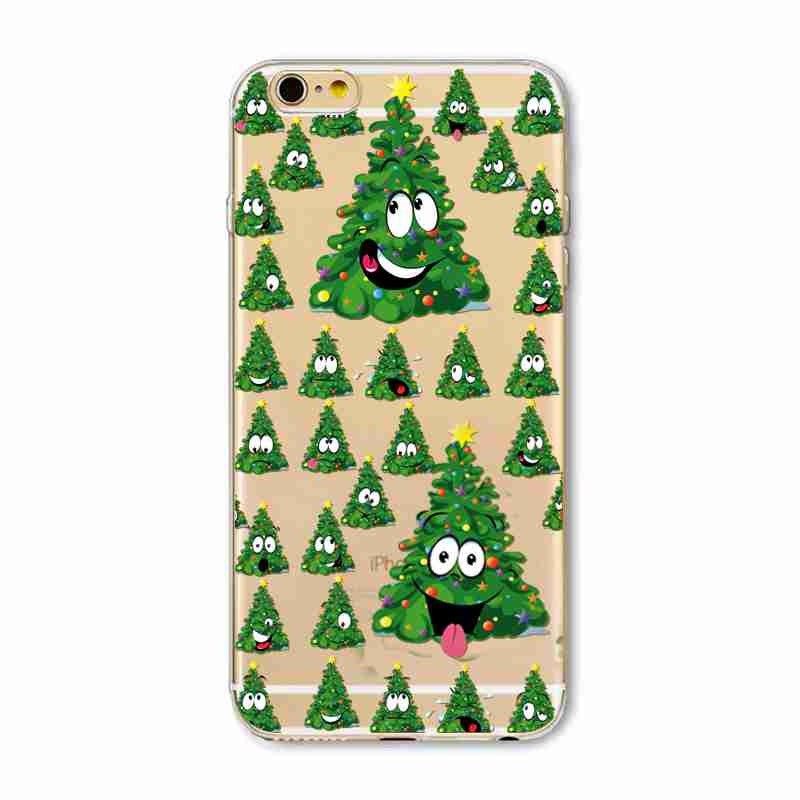 New Christmas Panda Pineapple Girl Case for iphone 6 6s Plus 6Plus 5 5s SE soft silicone Protector Cover fundas bag capa Cases
