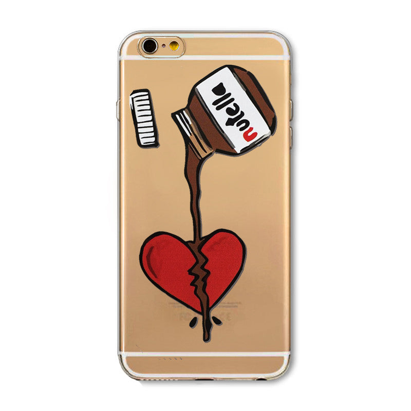 New Christmas Panda Pineapple Girl Case for iphone 6 6s Plus 6Plus 5 5s SE soft silicone Protector Cover fundas bag capa Cases