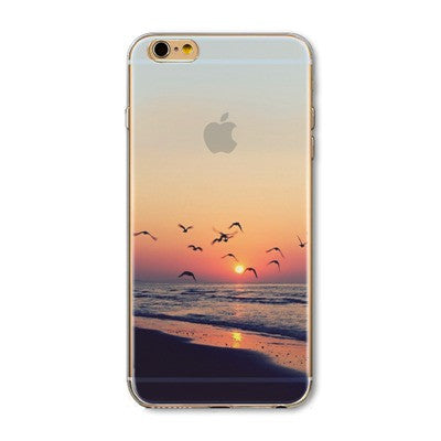 New Christmas Panda Pineapple Girl Case for iphone 6 6s Plus 6Plus 5 5s SE soft silicone Protector Cover fundas bag capa Cases