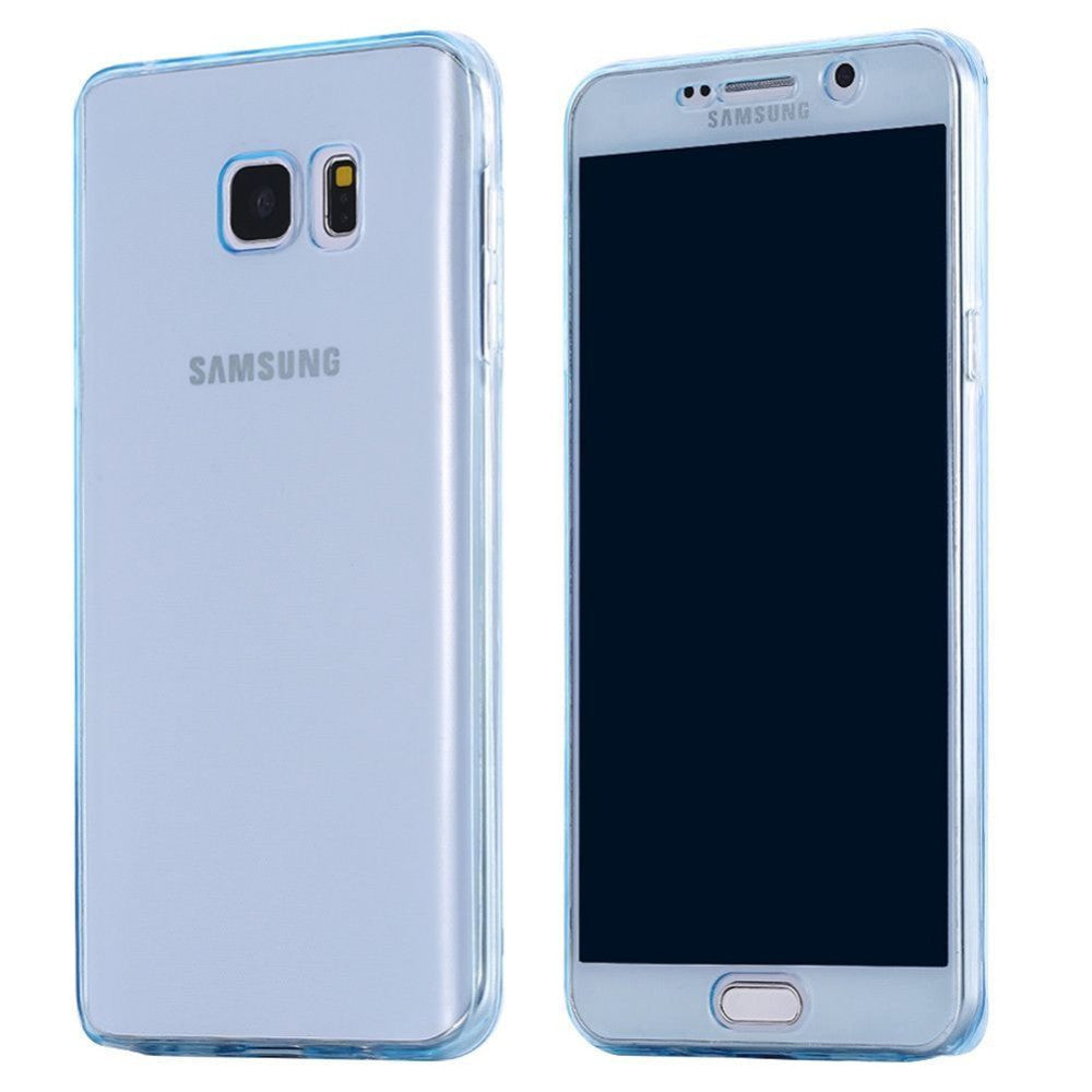For Samsung Galaxy A3 A5 A7 J5 J7 2016 J1 J3 Grand Prime S4 S5 S6 S7 Edge Case Soft TPU Full body Protective Clear Cover Cases