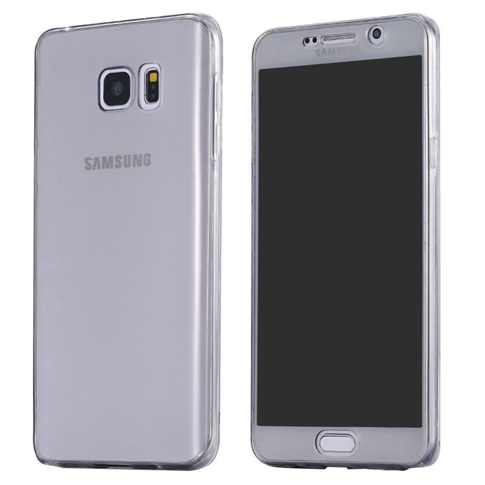 For Samsung Galaxy A3 A5 A7 J5 J7 2016 J1 J3 Grand Prime S4 S5 S6 S7 Edge Case Soft TPU Full body Protective Clear Cover Cases