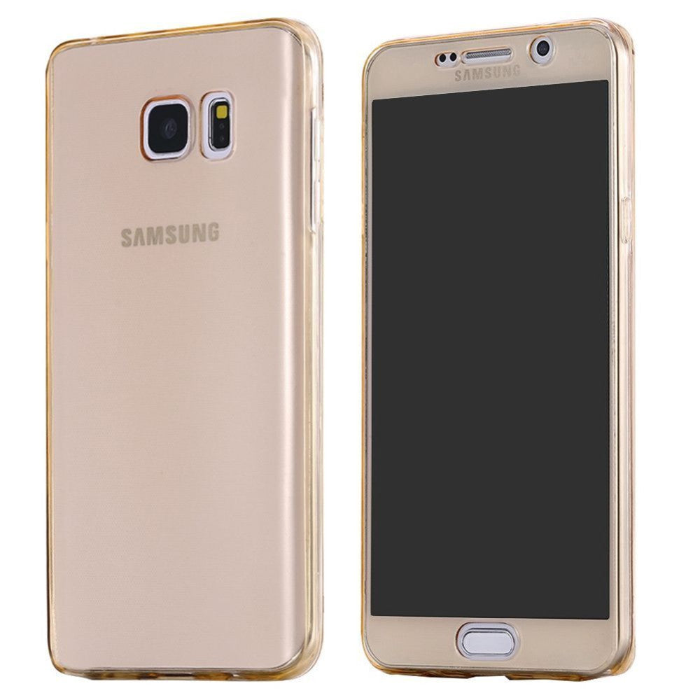 For Samsung Galaxy A3 A5 A7 J5 J7 2016 J1 J3 Grand Prime S4 S5 S6 S7 Edge Case Soft TPU Full body Protective Clear Cover Cases