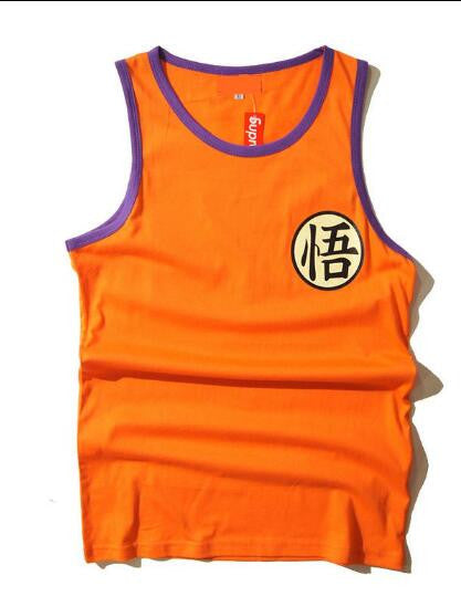 Dragon Ball Z Tshirt Anime Son Goku DBZ kame Kanji Costume underwear shirt Saiyan cosplay mens tshirt tee vest
