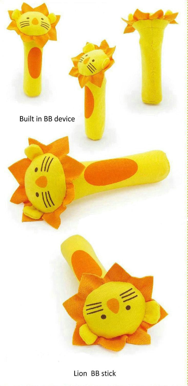 Itty-bitty 2016 New Baby toy BIBI Bar Animal Squeaker Bar Toys Baby Hand Puppet Enlightenment Plush Doll 8 Design KF983