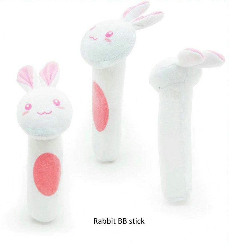 Itty-bitty 2016 New Baby toy BIBI Bar Animal Squeaker Bar Toys Baby Hand Puppet Enlightenment Plush Doll 8 Design KF983