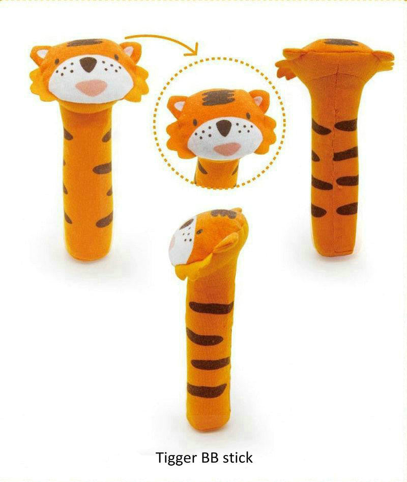 Itty-bitty 2016 New Baby toy BIBI Bar Animal Squeaker Bar Toys Baby Hand Puppet Enlightenment Plush Doll 8 Design KF983