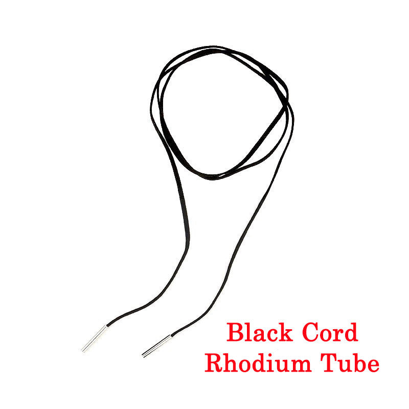 2016 New Fashion Long Black/Brown Velvet Choker Necklace Women Steampunk Gold/Rhodium Tube Collar Necklaces Ras De Cou F3916