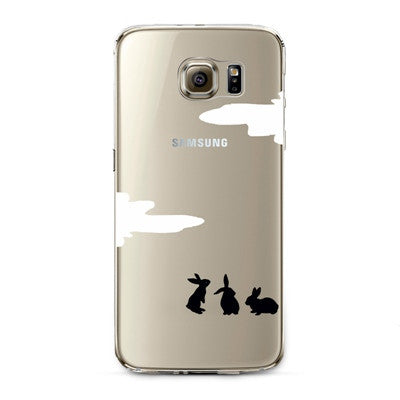 Phone Case For Samsung S4 S5 S6 S6edge S6edge+ S7 S7edge N4 N5 Soft TPU Silicon Transparent Thin Cover Cute Cat Owl Animal Cover