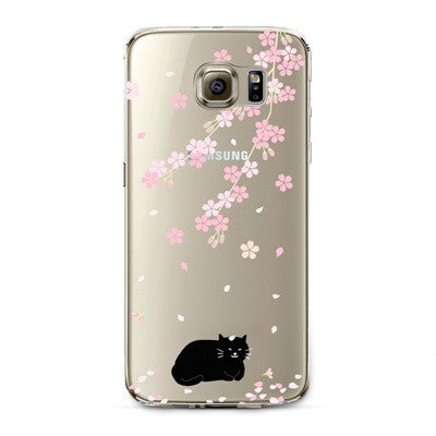 Phone Case For Samsung S4 S5 S6 S6edge S6edge+ S7 S7edge N4 N5 Soft TPU Silicon Transparent Thin Cover Cute Cat Owl Animal Cover