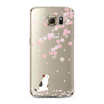Phone Case For Samsung S4 S5 S6 S6edge S6edge+ S7 S7edge N4 N5 Soft TPU Silicon Transparent Thin Cover Cute Cat Owl Animal Cover