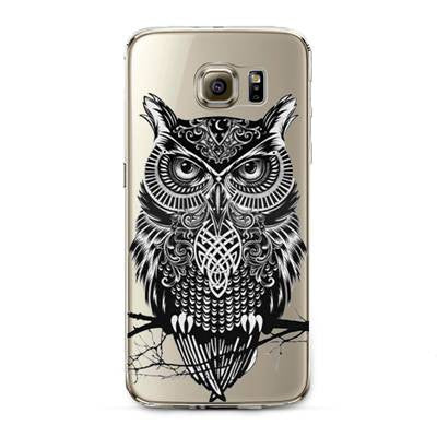 Phone Case For Samsung S4 S5 S6 S6edge S6edge+ S7 S7edge N4 N5 Soft TPU Silicon Transparent Thin Cover Cute Cat Owl Animal Cover
